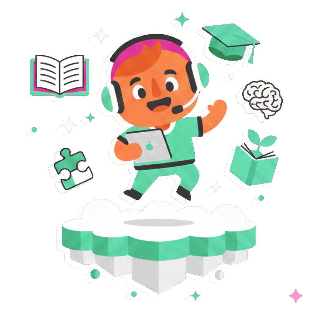 Happy learning illustration